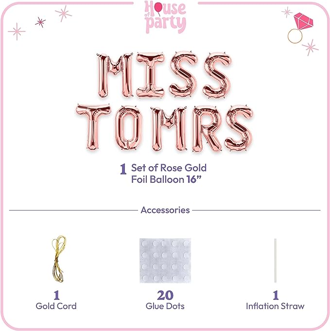 Miss to Mrs/Rose Gold