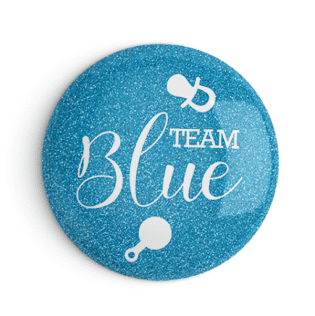 Gender Reveal Pins | team blue 