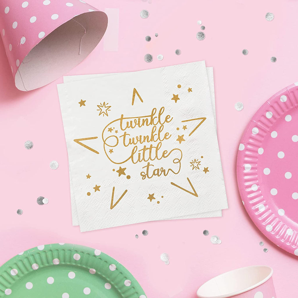 Twinkle Twinkle Little Star Napkins - Set of 16 - House of Party