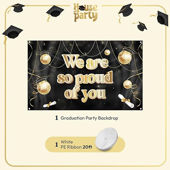 We Are So Proud Of You, Graduation Party Decorations