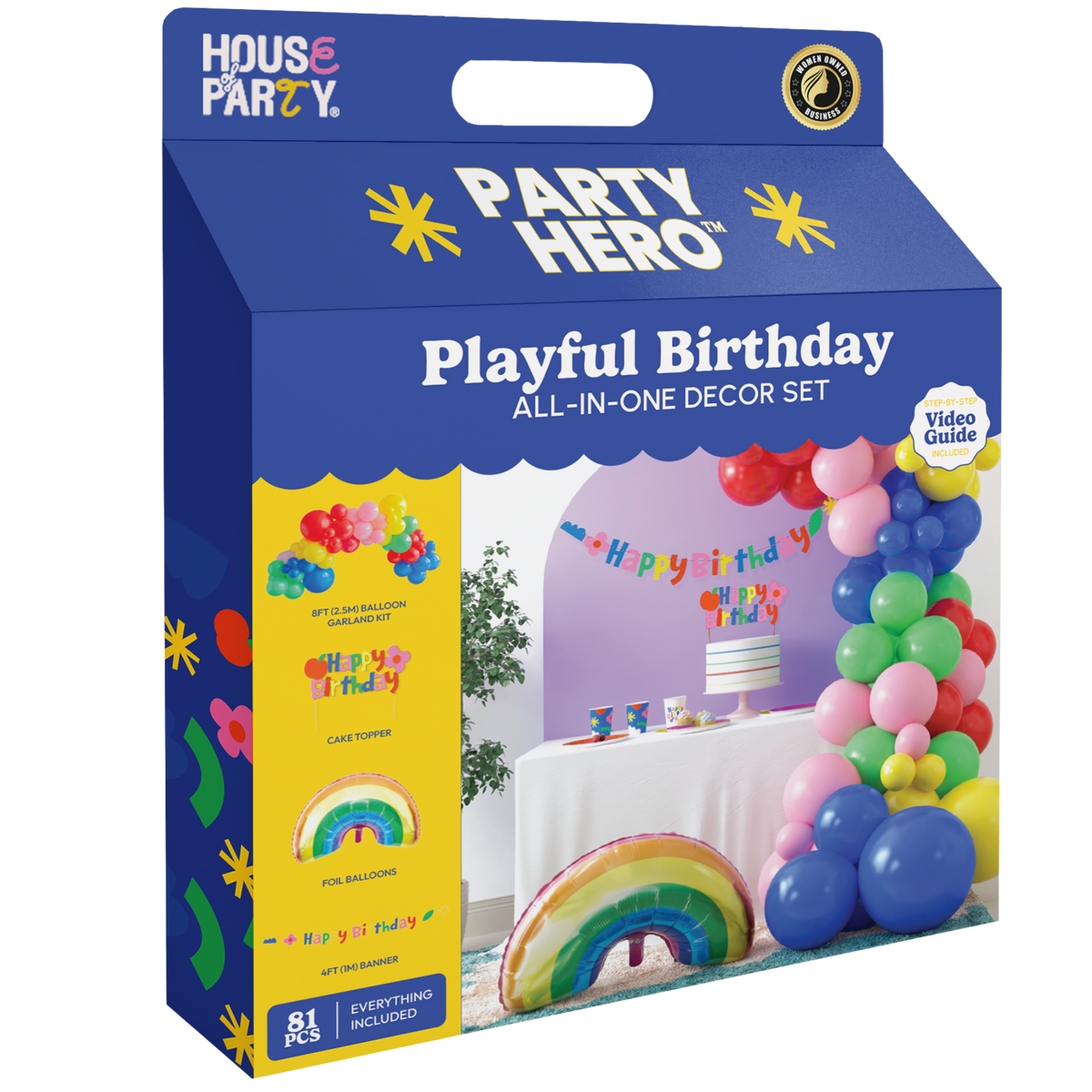 Party Hero - Playful Birthday by House of Party