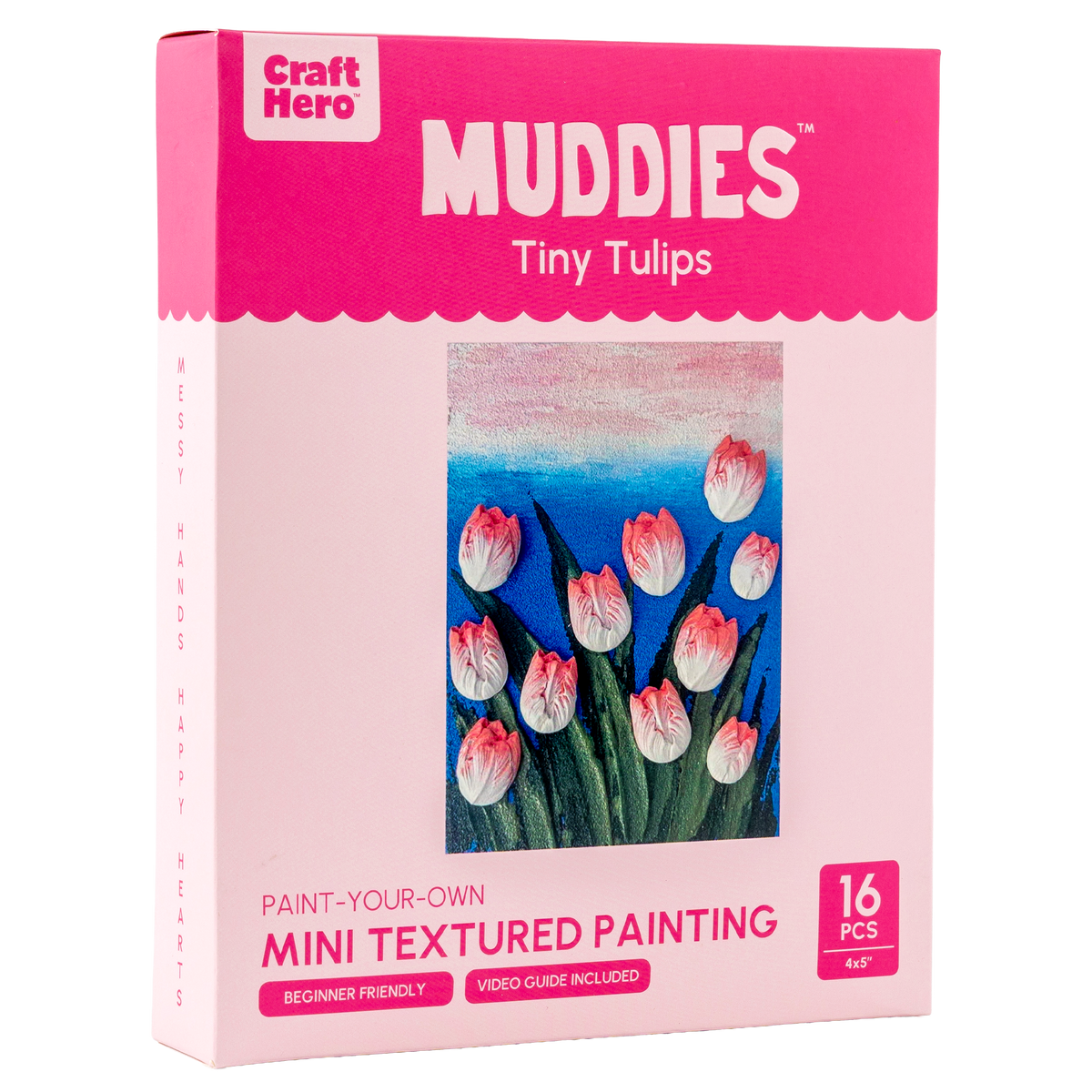 Muddies - 3D Painting - Tiny Tulips by House of Party