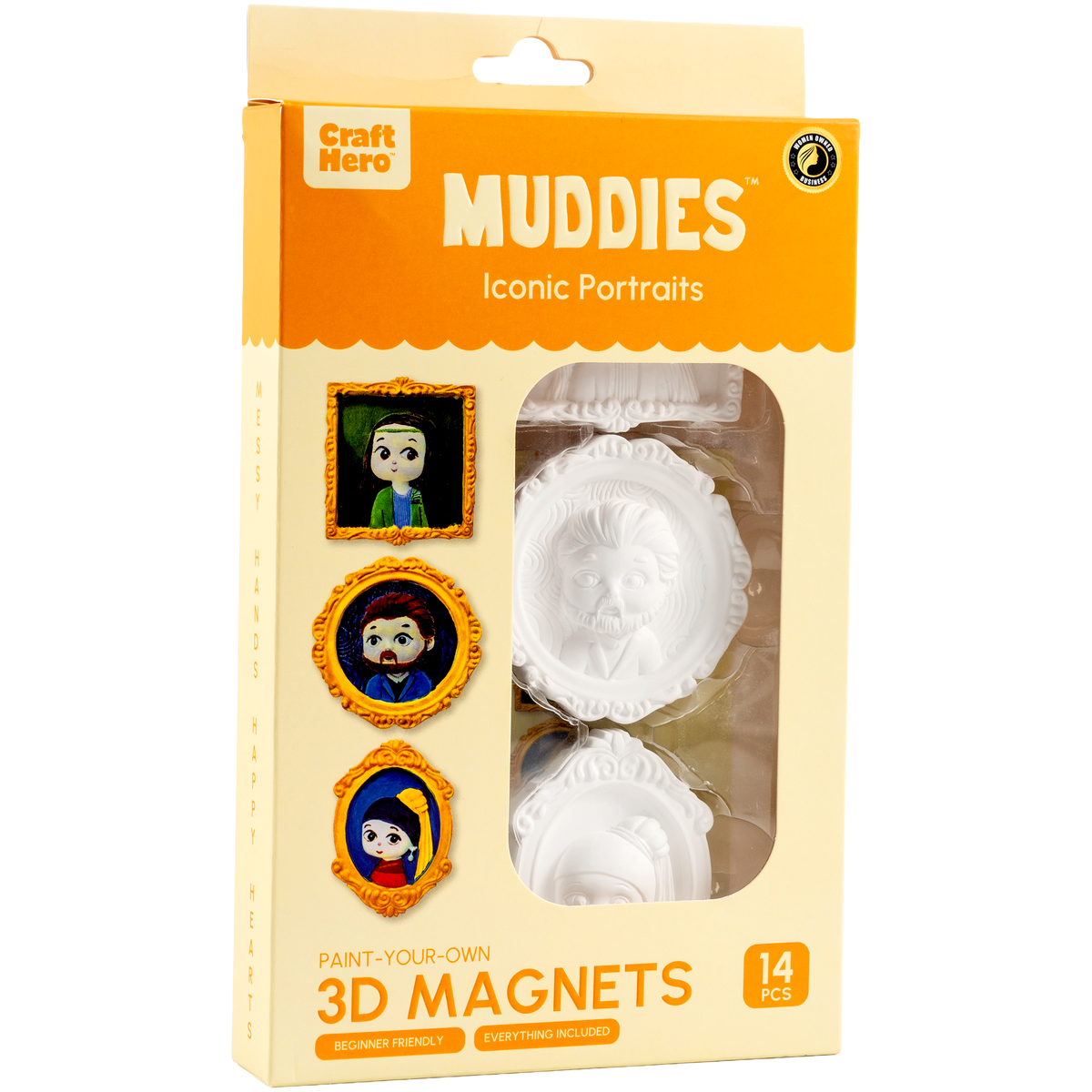 Muddies - 3D Magnets - Iconic Portraits by House of Party