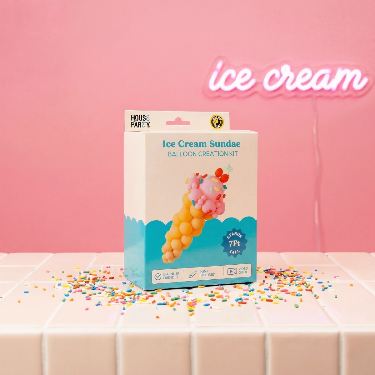 Balloon Creation Kit - Ice Cream Sundae