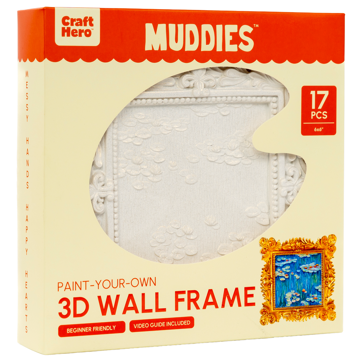 Muddies - 3D Wall Frame - Water Lilies by House of Party