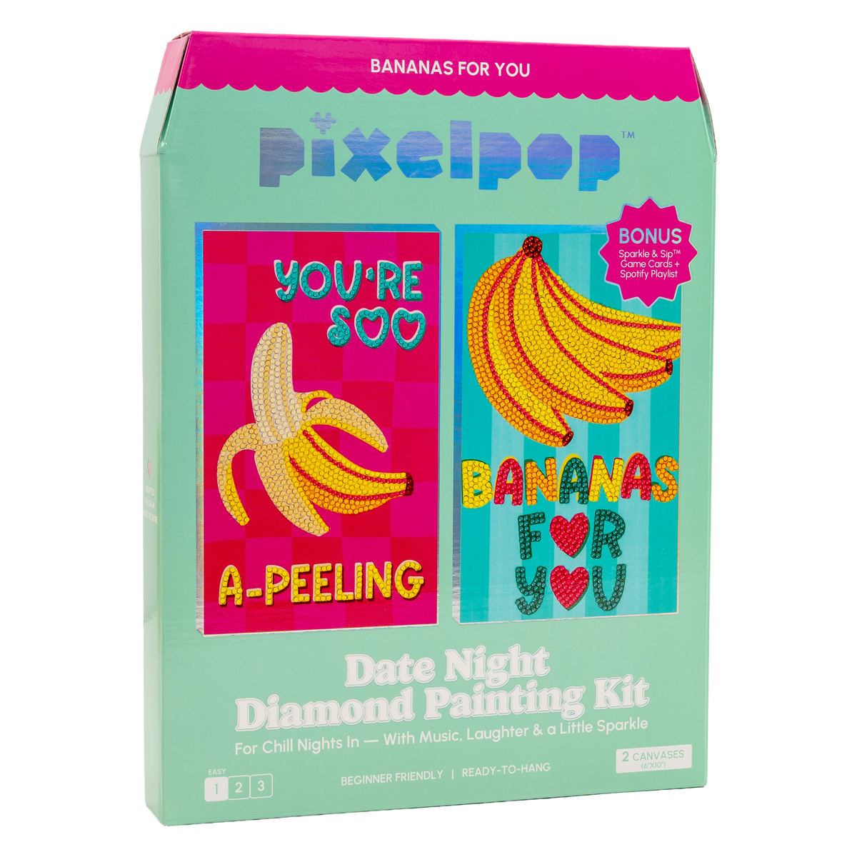 PixelPop - Date Night Kit - Bananas For You by House of Party
