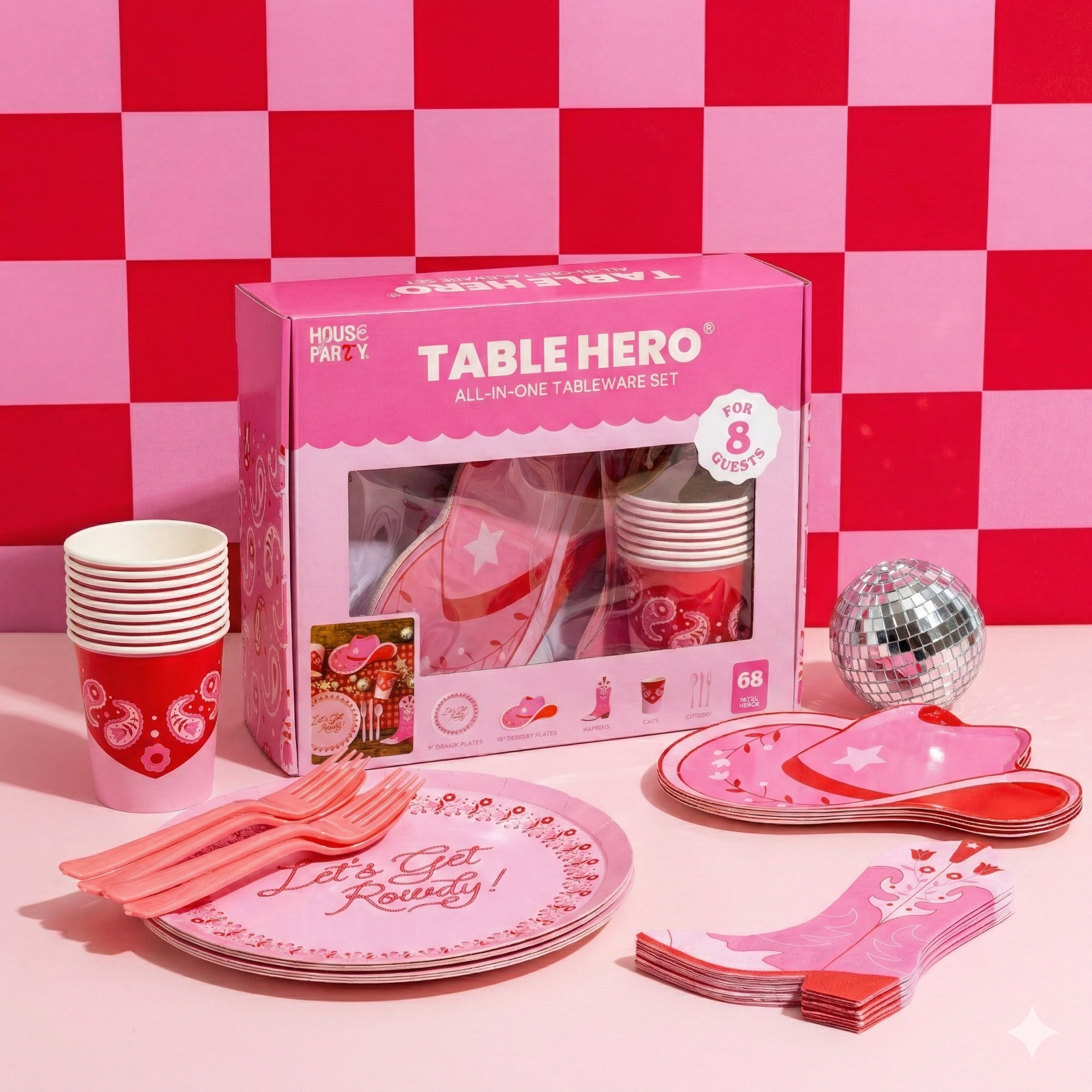 Table Hero, Rowdy Rodeo | House of Party