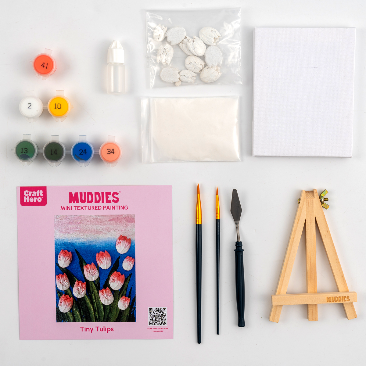 Muddies - 3D Painting - Tiny Tulips by House of Party