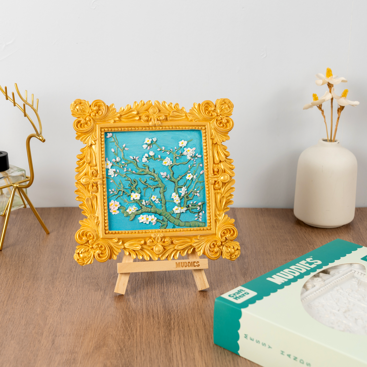 Muddies - 3D Wall Frame - Almond Blossom by House of Party