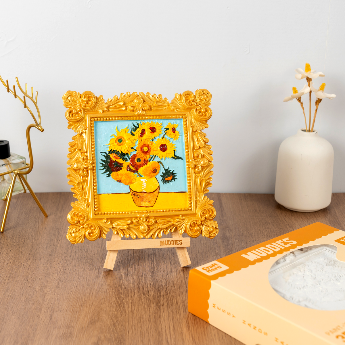 Muddies - 3D Wall Frame - Sunflowers by House of Party