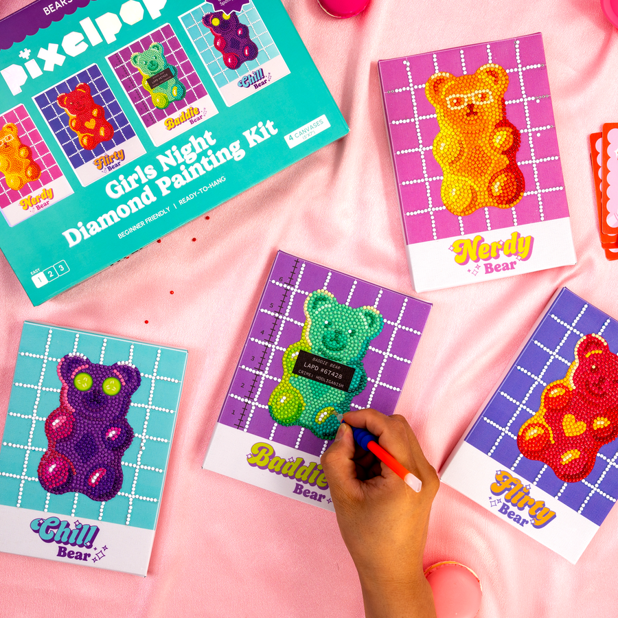PixelPop - Girls Night Kit - Bearsona