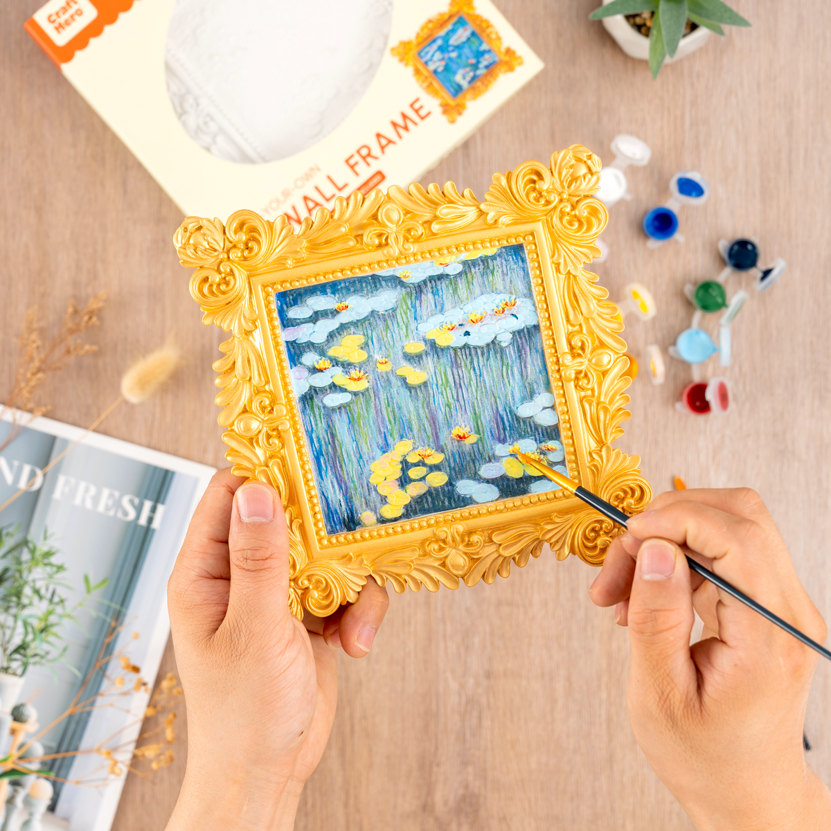 Muddies - 3D Wall Frame - Water Lilies by House of Party