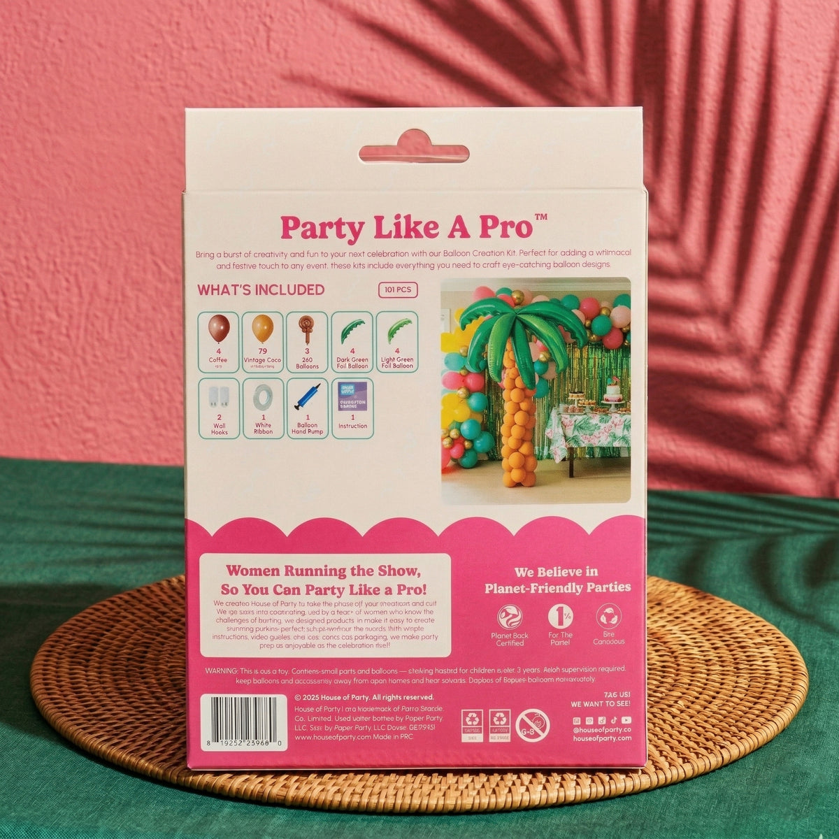Balloon Creation Kit - Palm Paradise