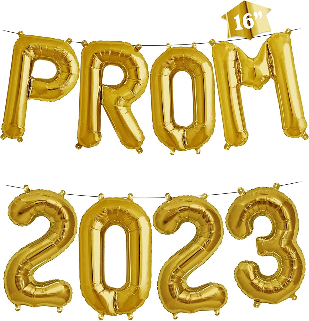 Prom 2023 foil balloons
