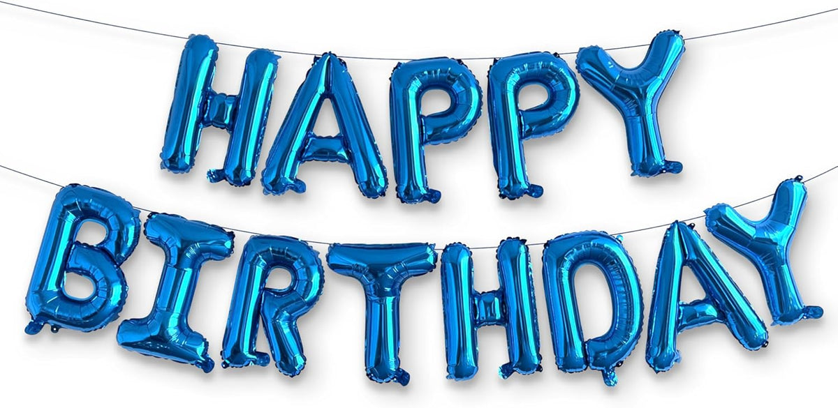 Happy Birthday Foil Balloons by House of Party