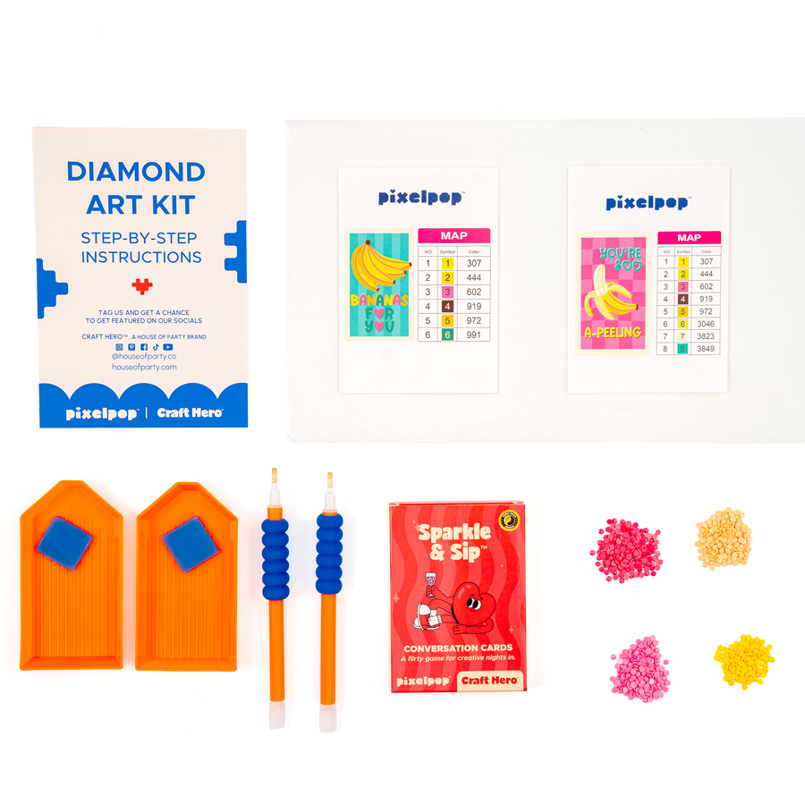 PixelPop - Date Night Kit - Bananas For You