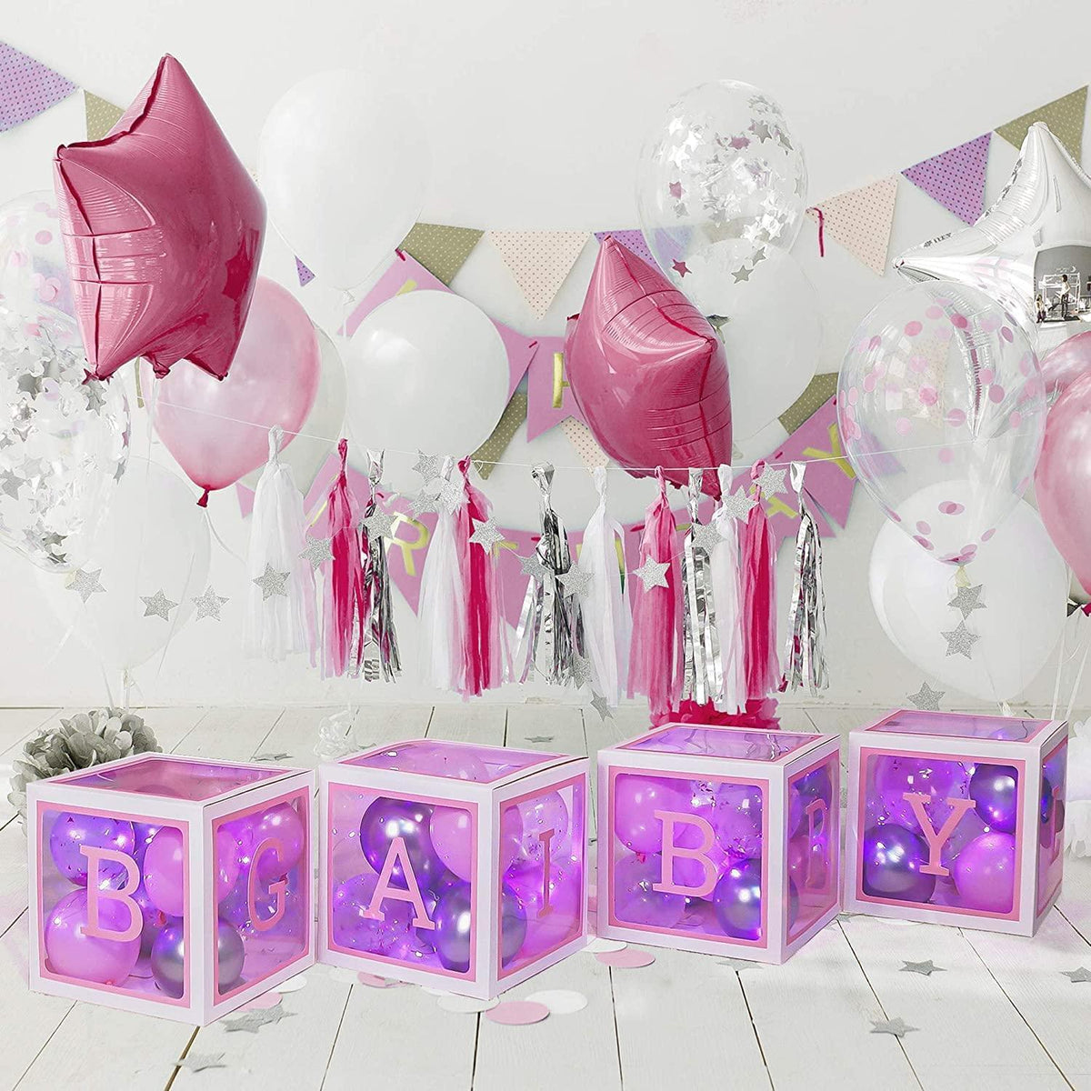 Baby Shower Boxes Party Decorations by House of Party