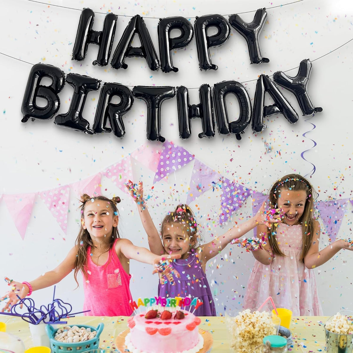 Happy Birthday Foil Balloons by House of Party
