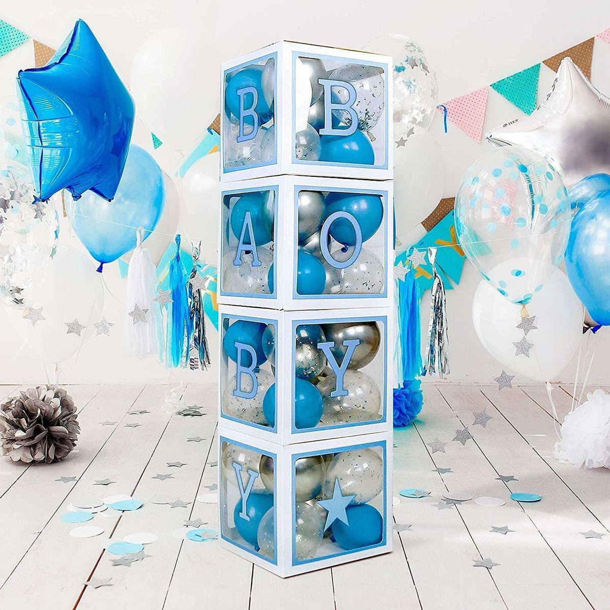 Baby Shower Boxes Party Decorations by House of Party