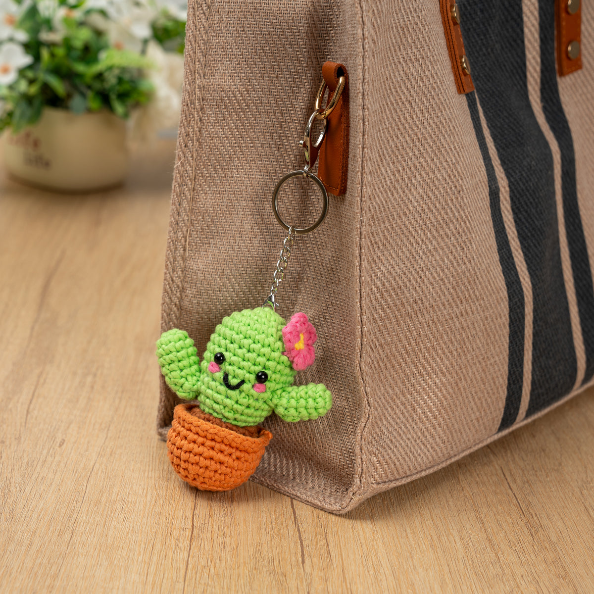 Craft Hero Threadies - Crochet Learning Kit - Carla the Cactus by House of Party