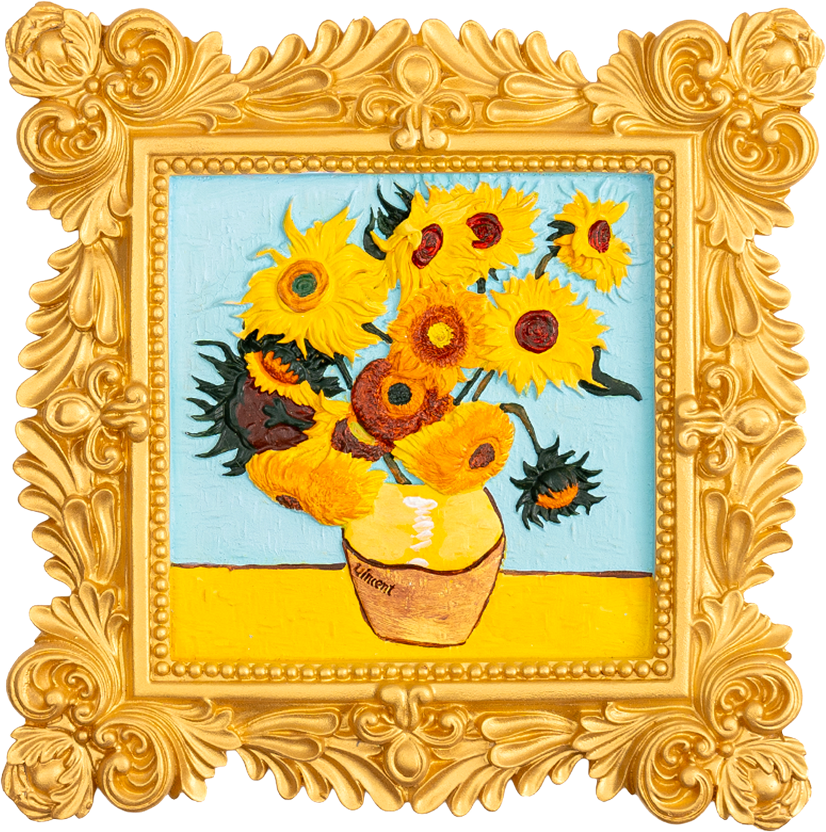 Sunflowers enlarged photo