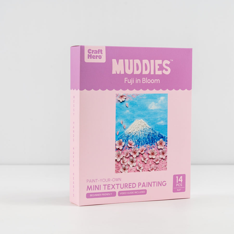 Muddies - 3D Art Painting - Fuji in Bloom