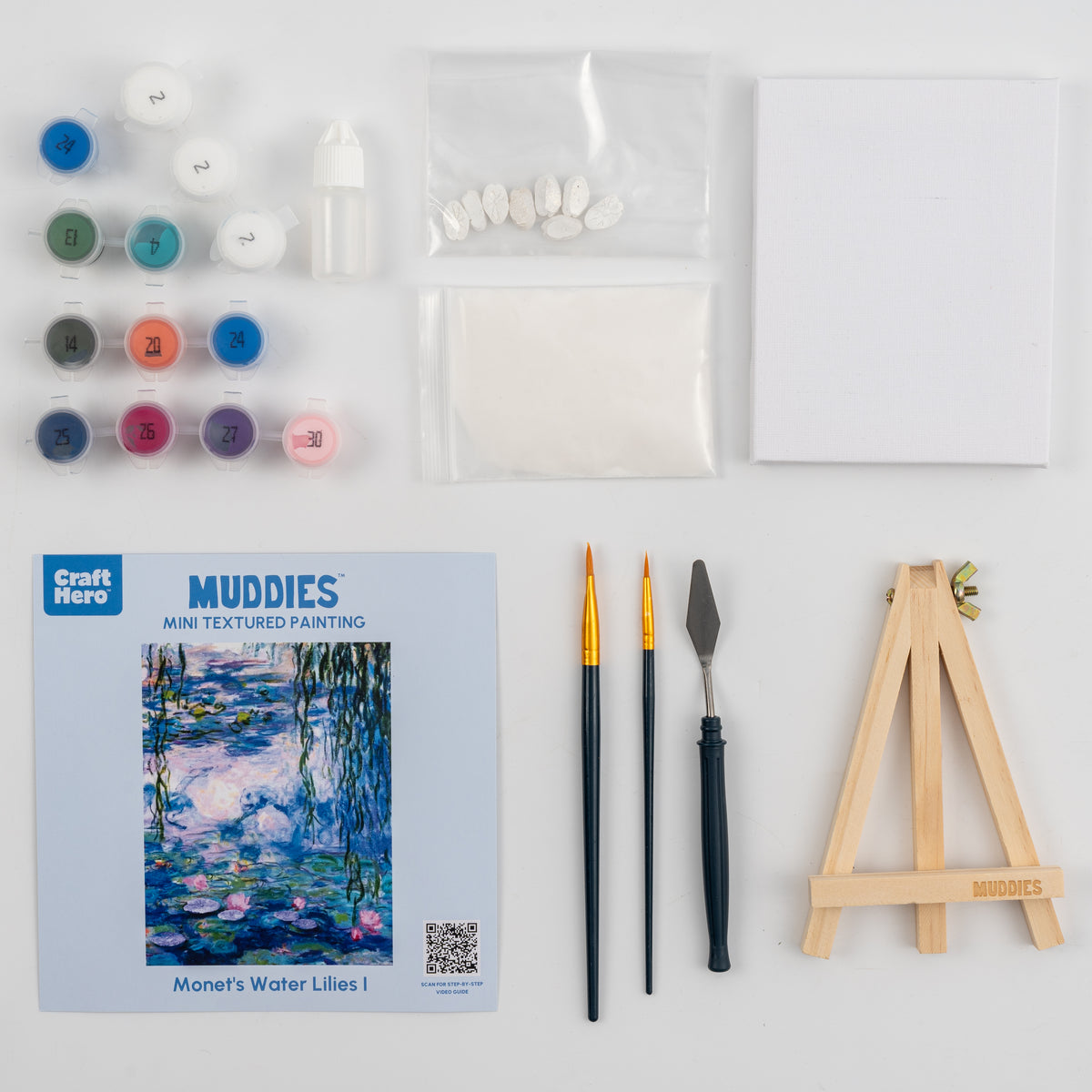 Muddies - 3D Painting - Monet's Water Lilies I by House of Party