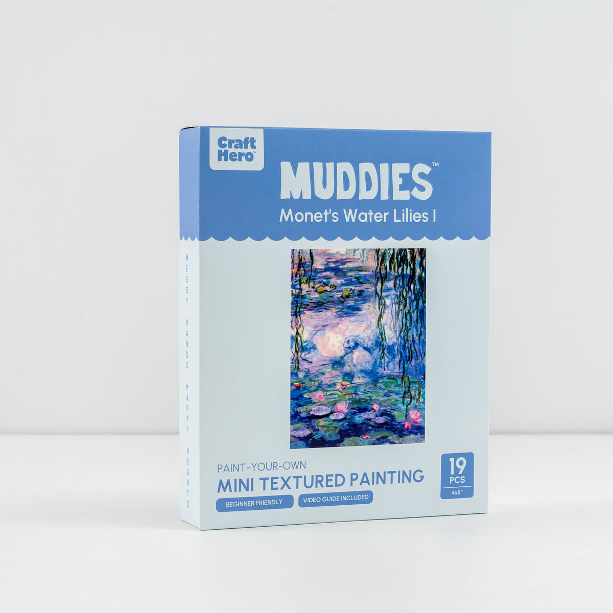 Muddies - 3D Painting - Monet's Water Lilies I by House of Party