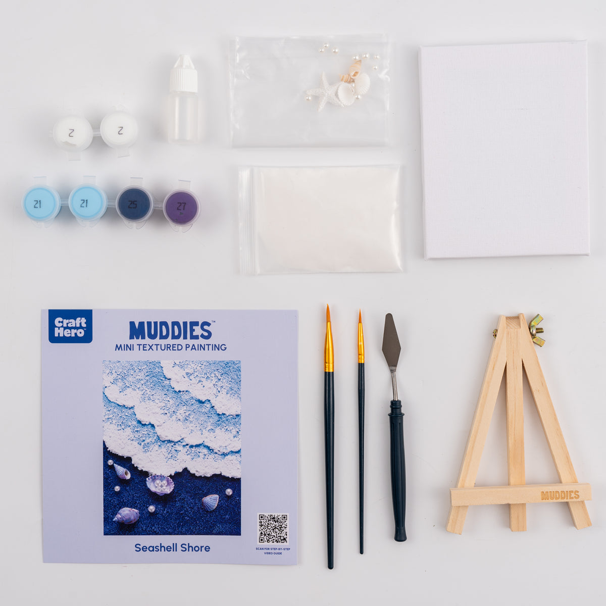 Muddies - 3D Painting - Seashell Shore by House of Party