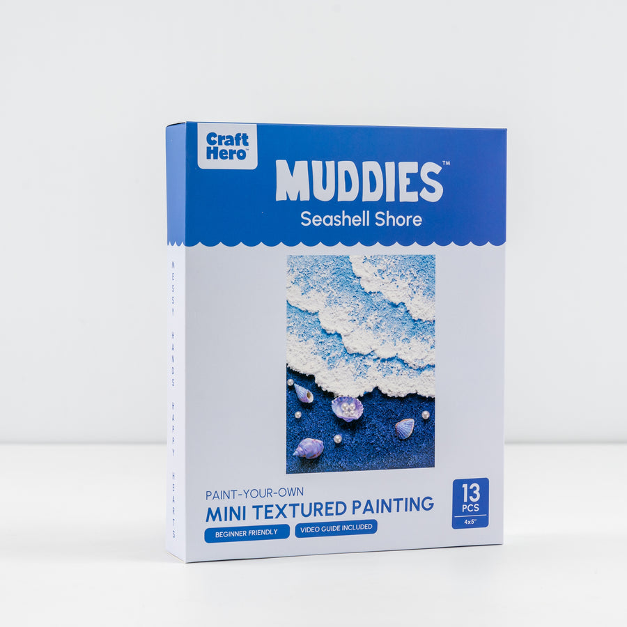 Muddies - 3D Painting - Seashell Shore