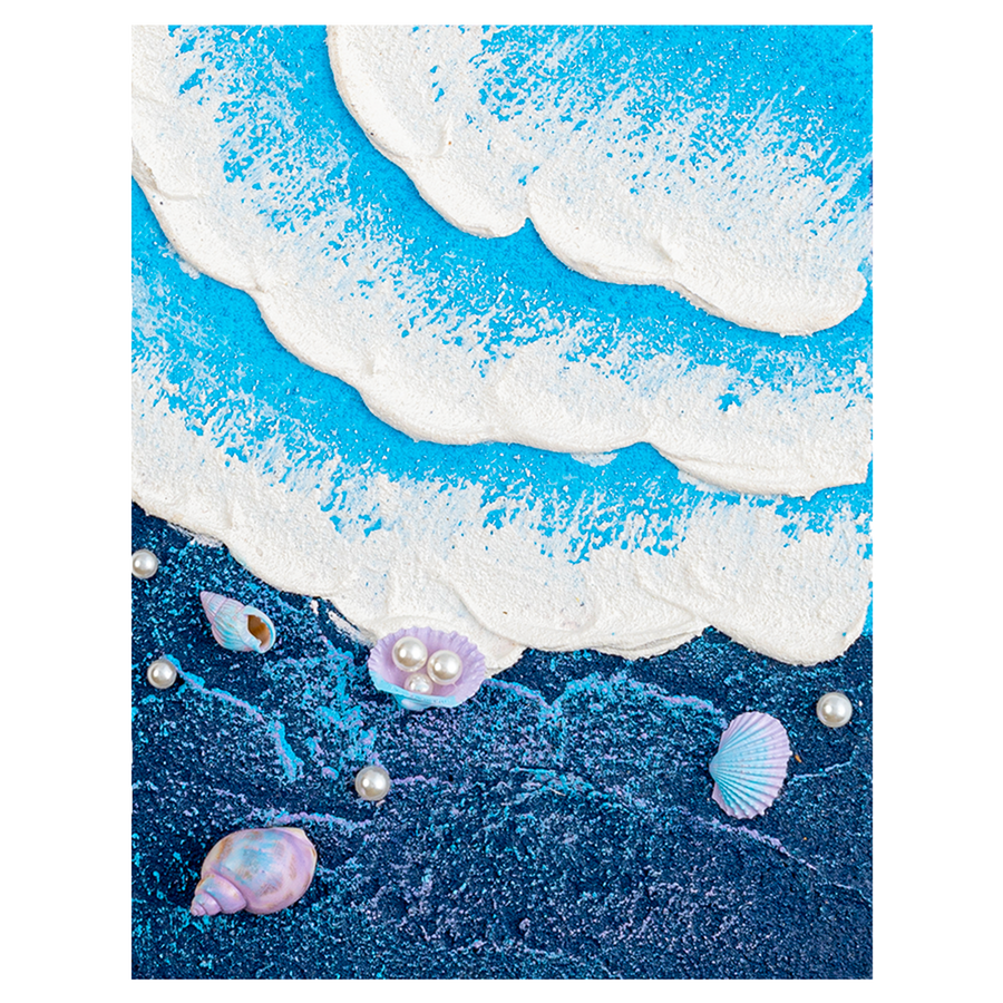 Muddies - 3D Painting - Seashell Shore