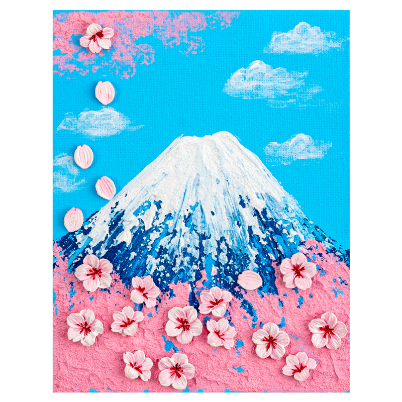 Fuji in Bloom