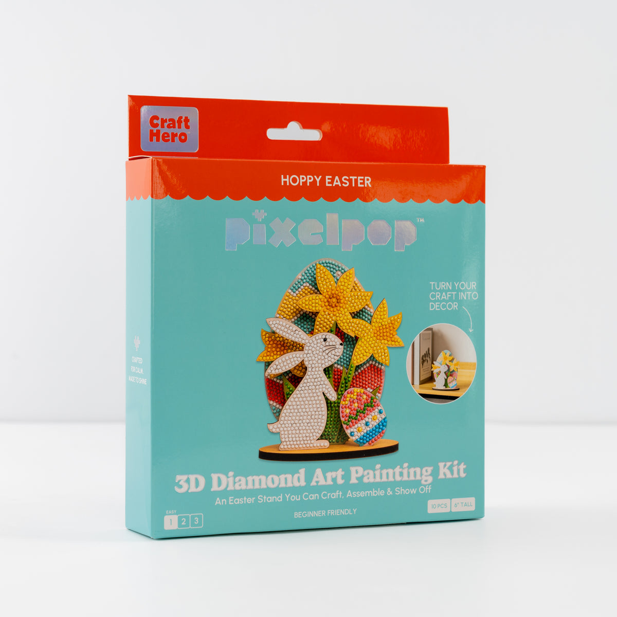 PixelPop 3D Art Displays - Hoppy Easter by House of Party