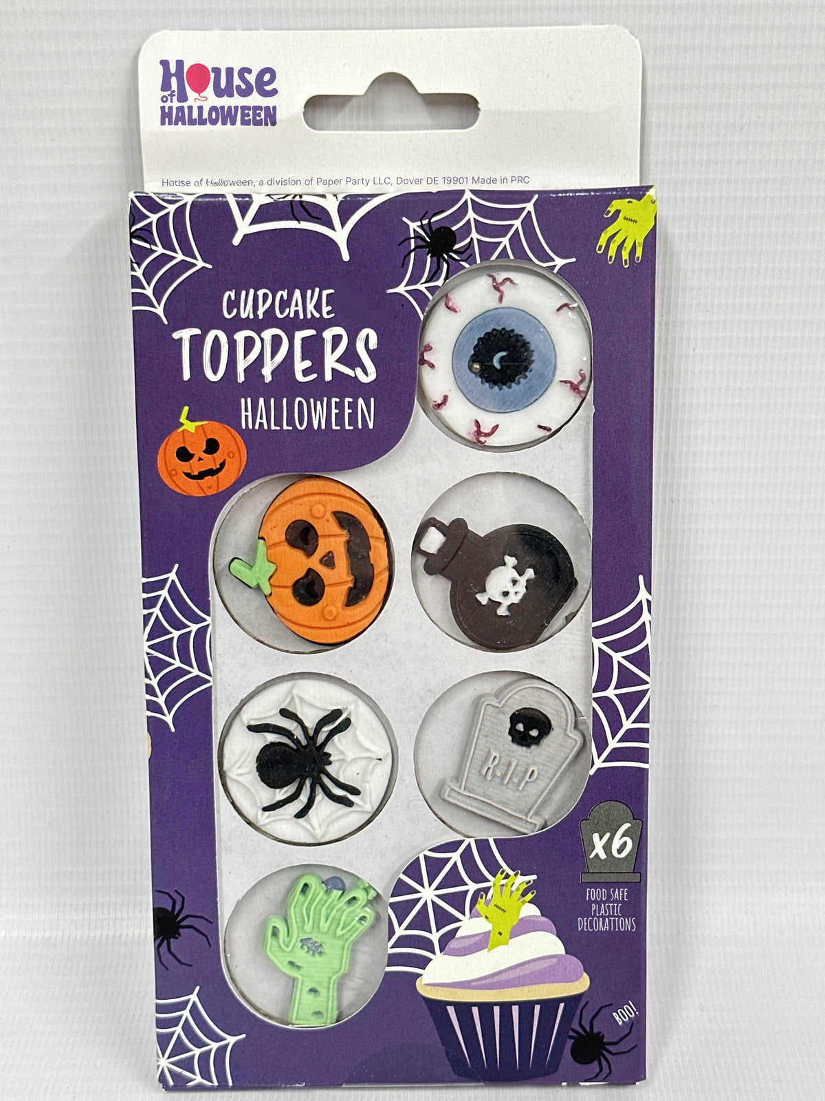 Plastic Cake Decorations - House of Halloween enlarged photo