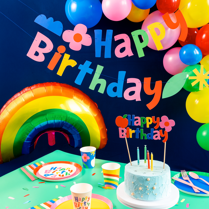 Playful Birthday Party Hero decorations