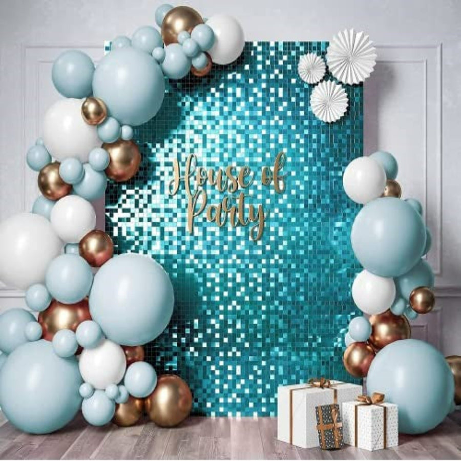 Mirror Finish Shimmer Wall