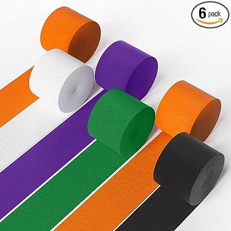 Halloween Crepe Paper Streamers by House of Party