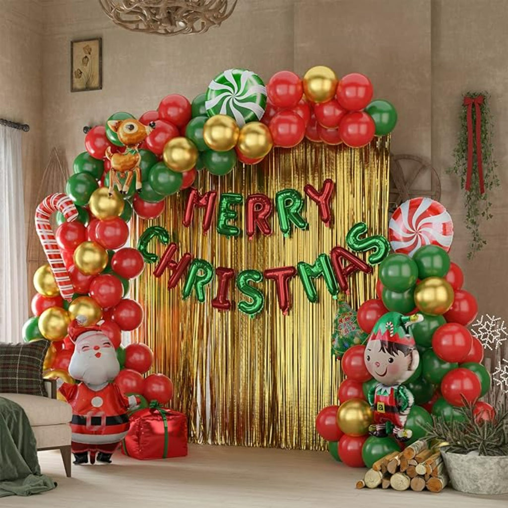 Merry Christmas balloons by House of Party