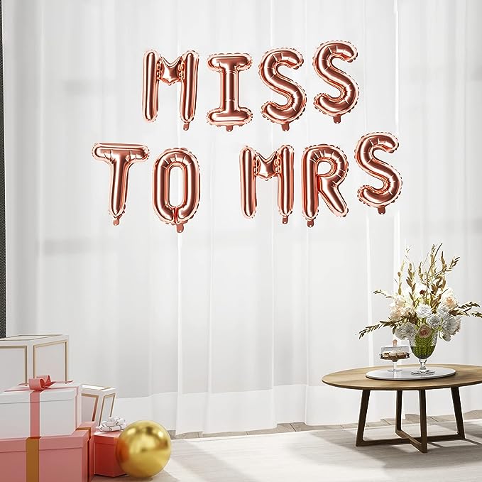 Miss to Mrs/Rose Gold