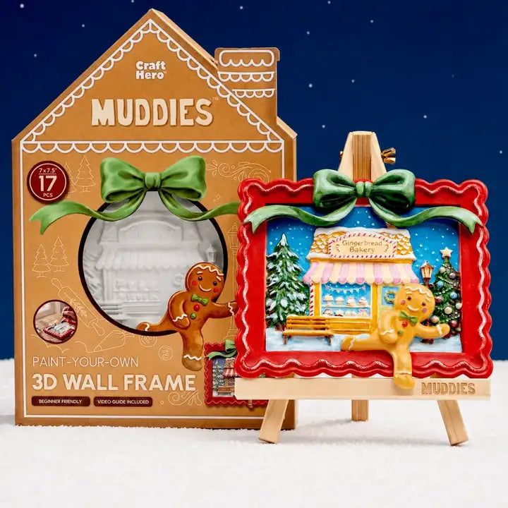 Muddies - 3D Wall Frame - The Great Gingerbread Getaway