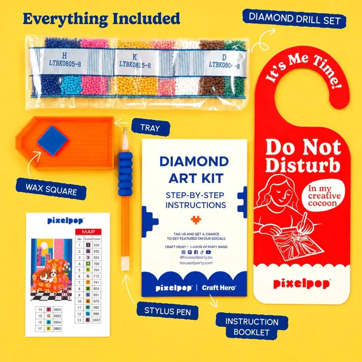 PixelPop - Diamond Art Canvas Kit - Where He Waits