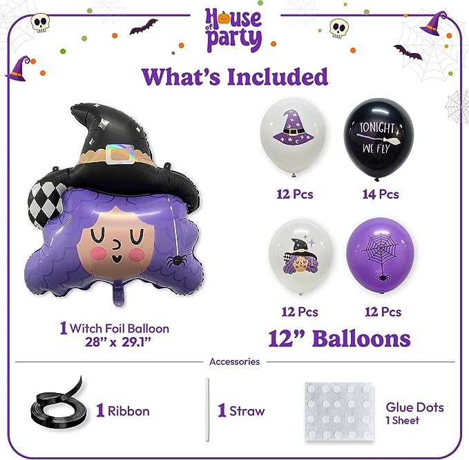 Halloween Foil Balloon Sets