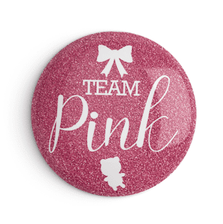 Gender Reveal Pins | team pink 