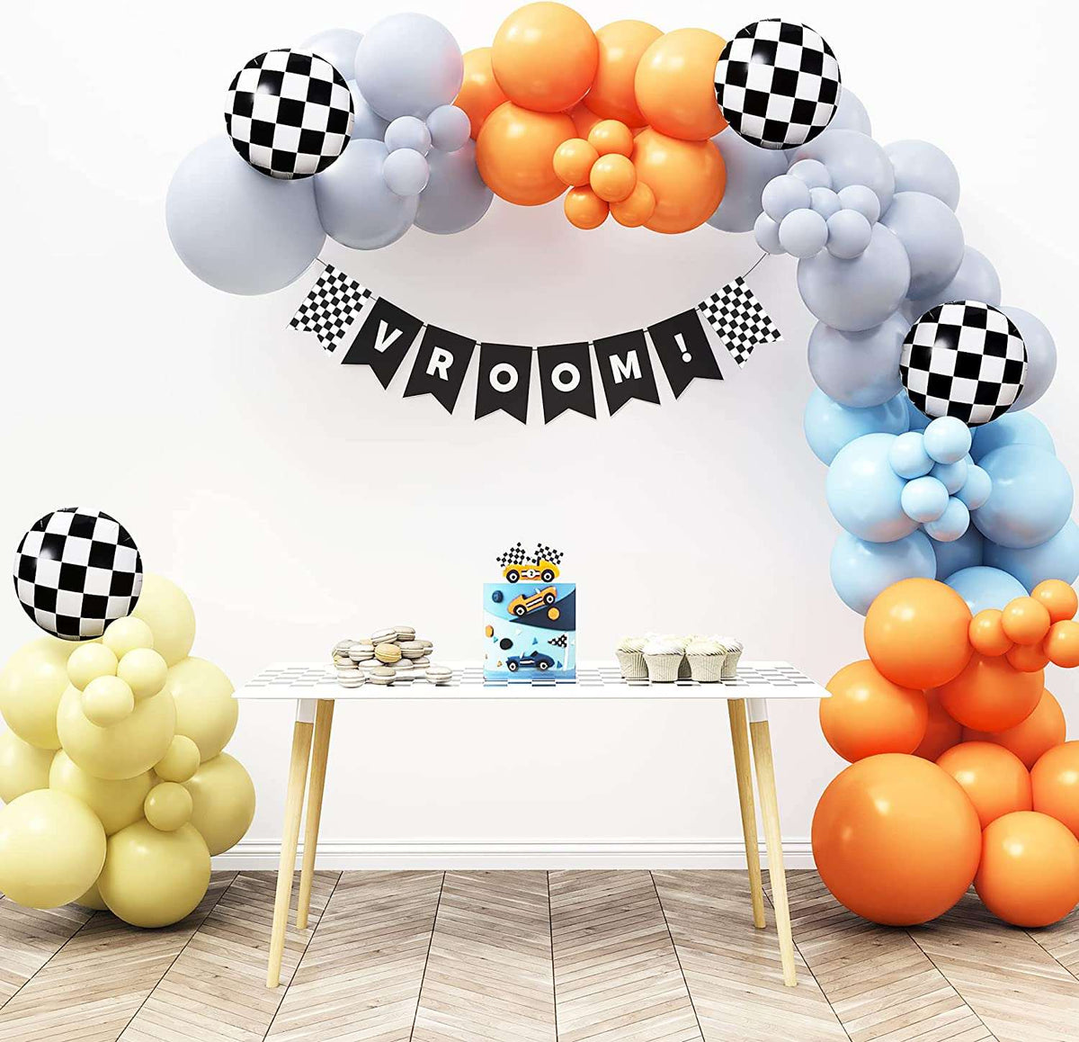 Car Themed Birthday Party Decor by House of Party