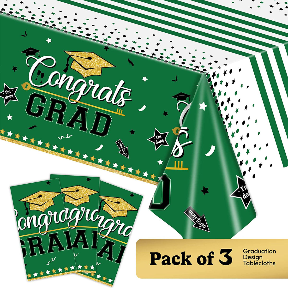 Congrats Grad Graduation Tablesclothes - House of Party