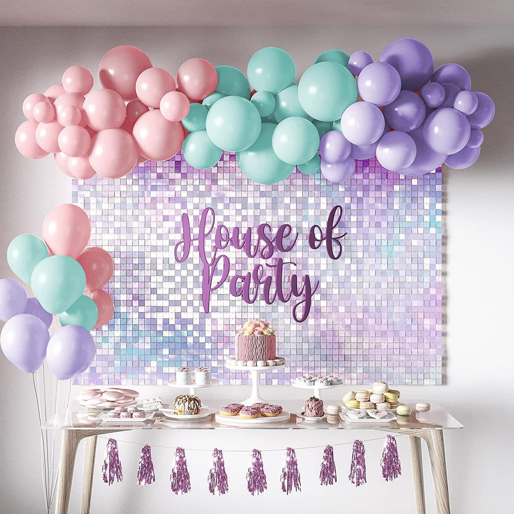 Square Sequin Shimmer Wall Panels - House of Party