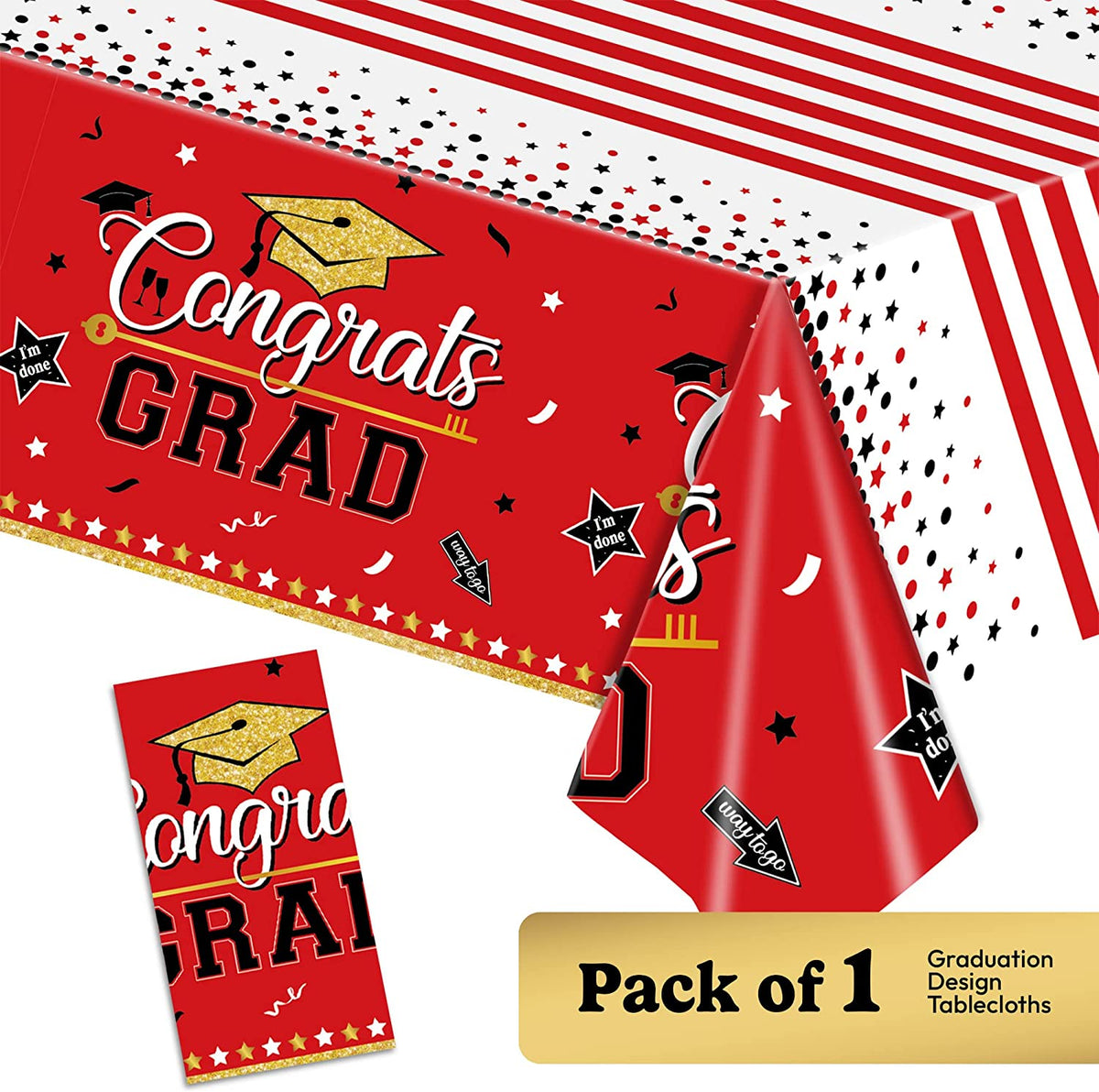 Congrats Grad Graduation Tablesclothes - House of Party
