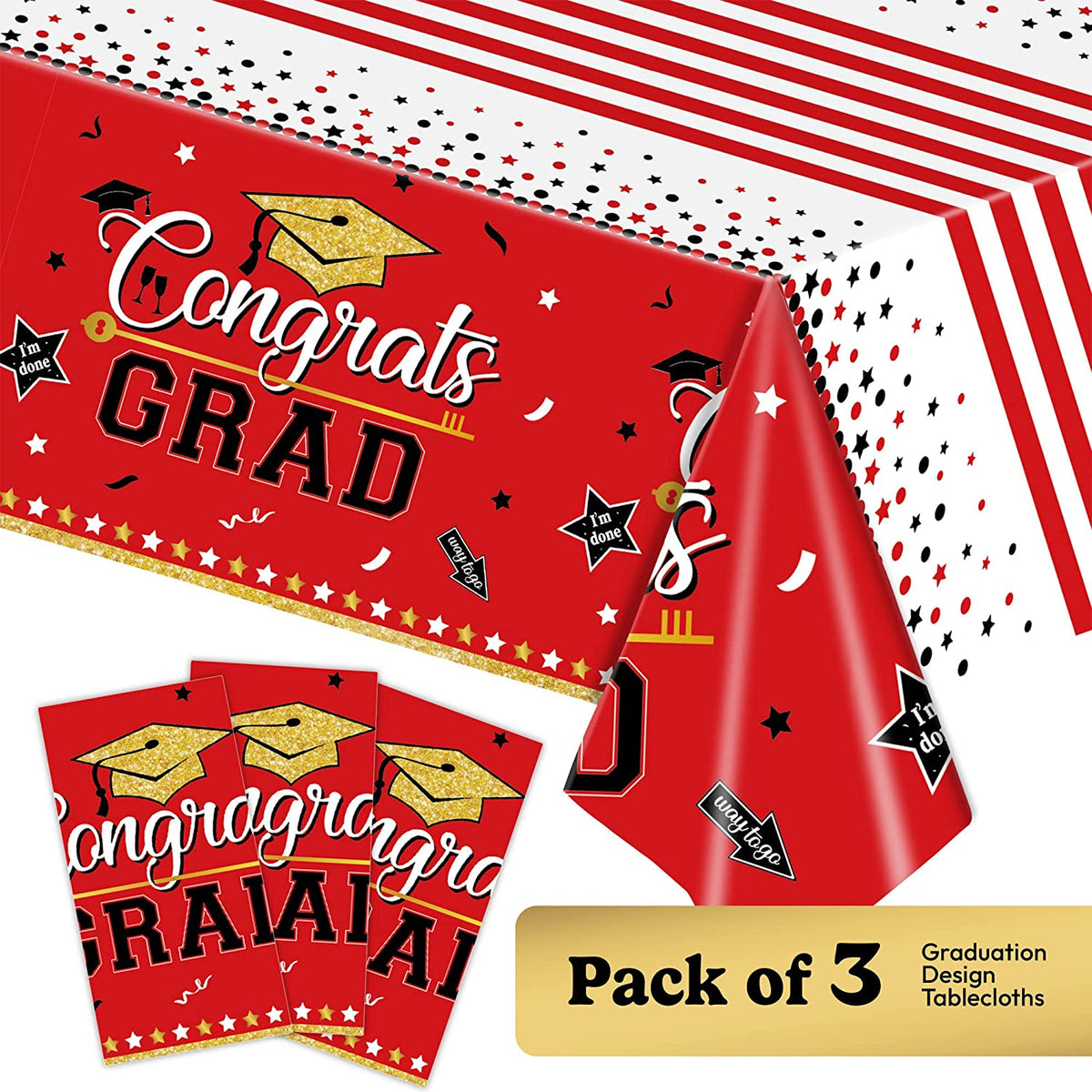 Congrats Grad Graduation Tablesclothes - House of Party
