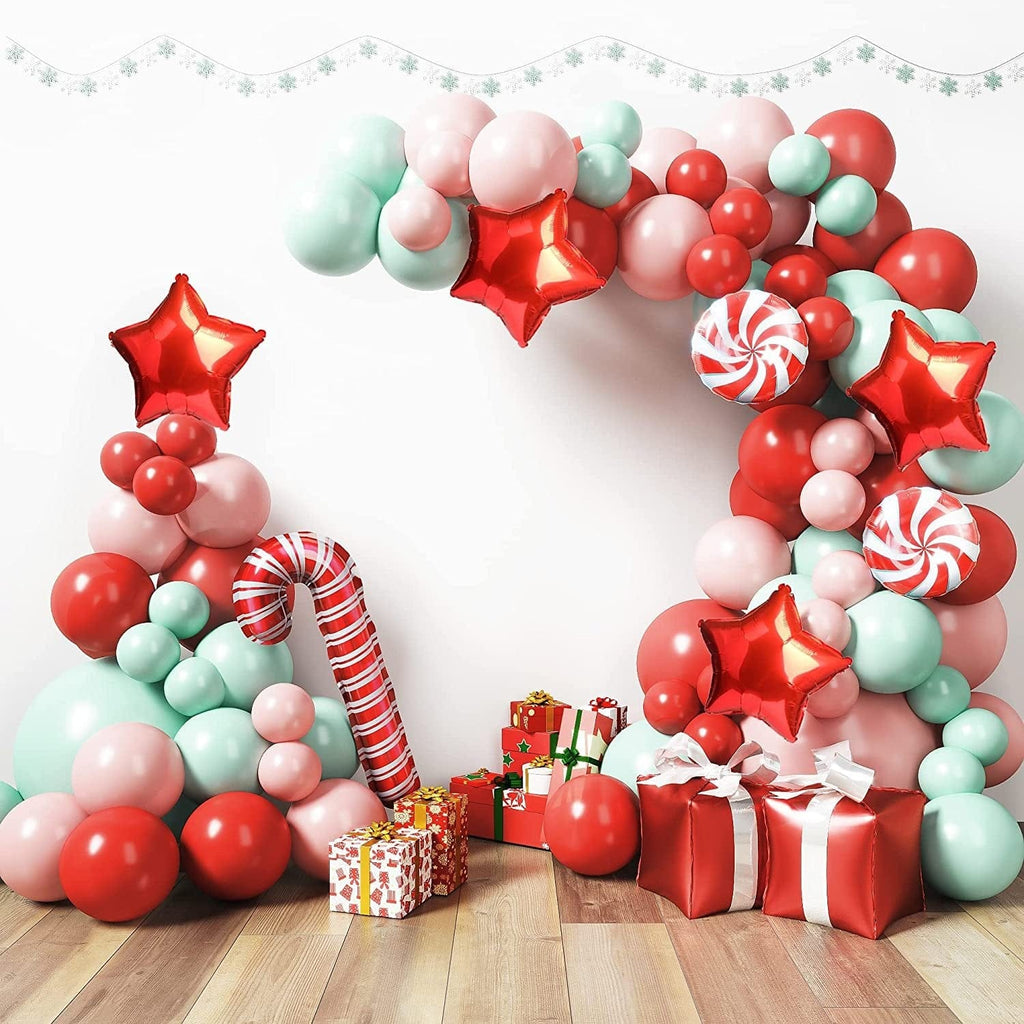 Christmas Balloon Arch Garland Kit - House of Party