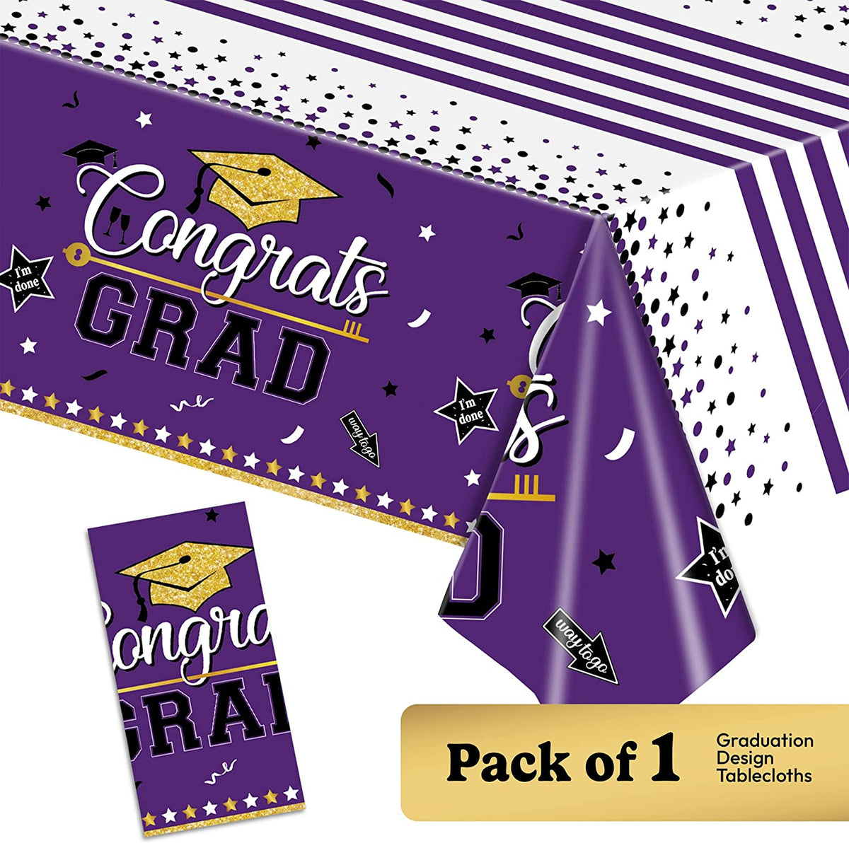 Congrats Grad Graduation Tablesclothes - House of Party